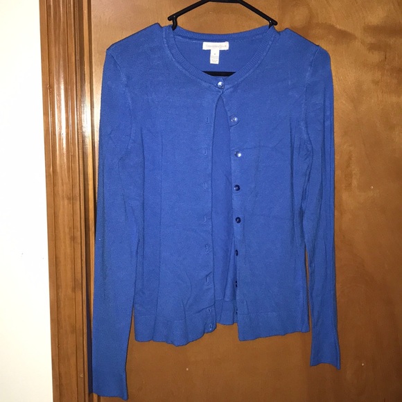 Charter Club Sweaters - Blue Cardigan
